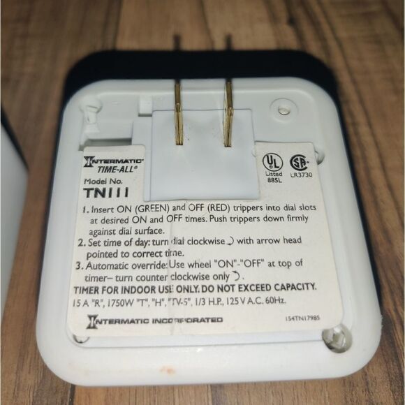 Intermatic Time All Plug-In Appliance Light Timer - Picture 5 of 8